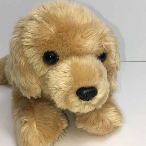 Aurora World Plush Golden Retriever Dog 12" Stuffed Animal Toy Puppy Doggie Pup - Picture 4 of 12